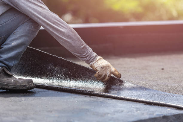 Professional Exterior Waterproofing technician working in Java Village, NY